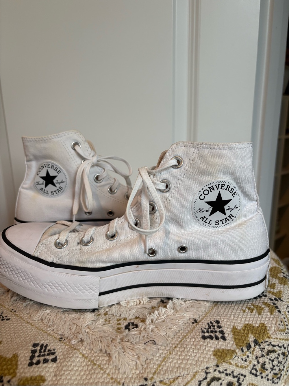 Converse Chuck Taylor All Star Lift Platform Womens High Top Shoes - Picture 2 of 6